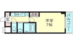 グランカーサ都島の物件間取画像